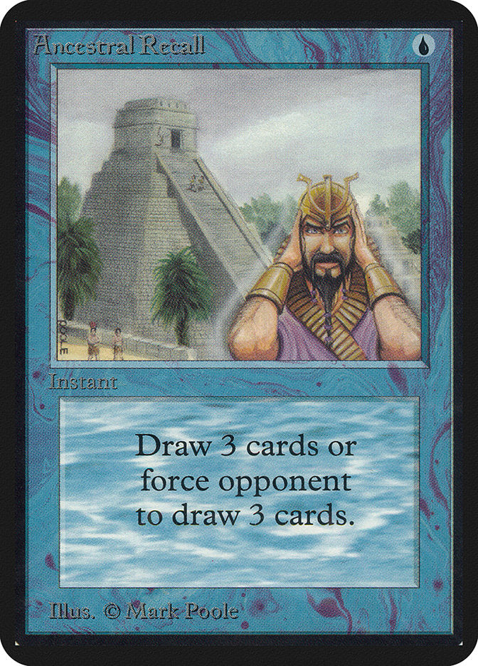 Ancestral Recall - Alpha